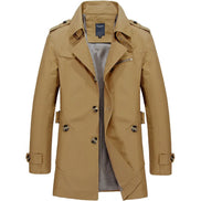 Mens Classic Trench Coat – Refined Everyday Smart Style