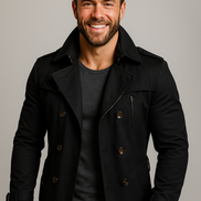 Mens Classic Trench Coat – Refined Everyday Smart Style