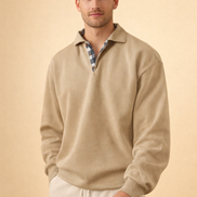 Mens Knit Polo - Relaxed Casual Style