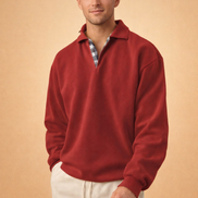 Mens Knit Polo - Relaxed Casual Style