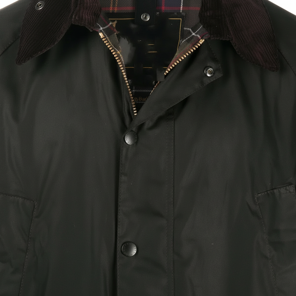 Mens Waxed Style Jacket – Structured Everyday Outdoor Wear
