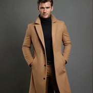 Mens Long Overcoat – Classic Refined Everyday Style