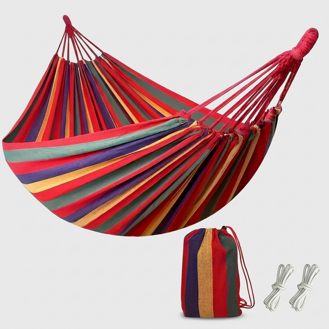 Woven Hammock - Portable Garden & Camping Hammock