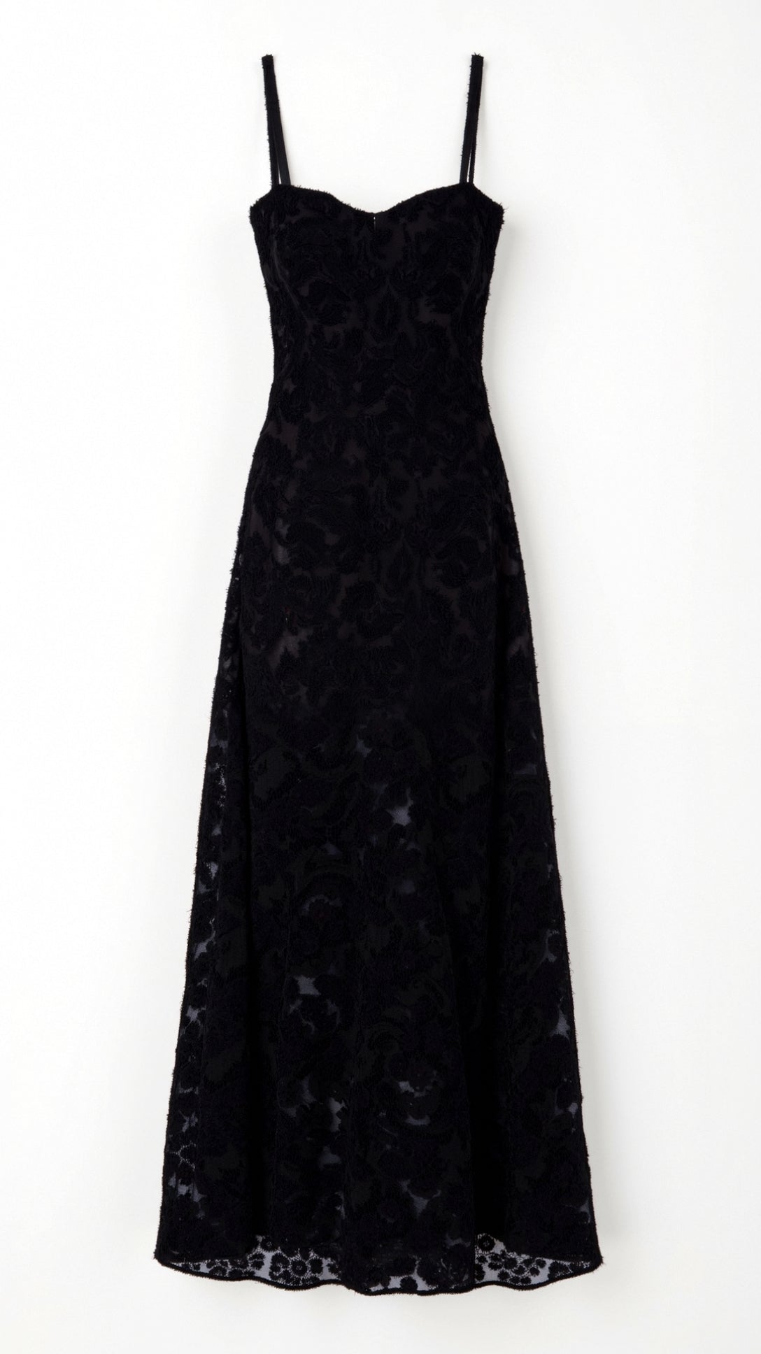 Womens Lace Style Maxi Dress – Elegant Occasion Statement Look