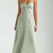 Womens Lace Style Maxi Dress – Elegant Occasion Statement Look