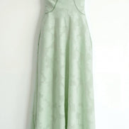 Womens Lace Style Maxi Dress – Elegant Occasion Statement Look