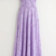 Womens Lace Style Maxi Dress – Elegant Occasion Statement Look