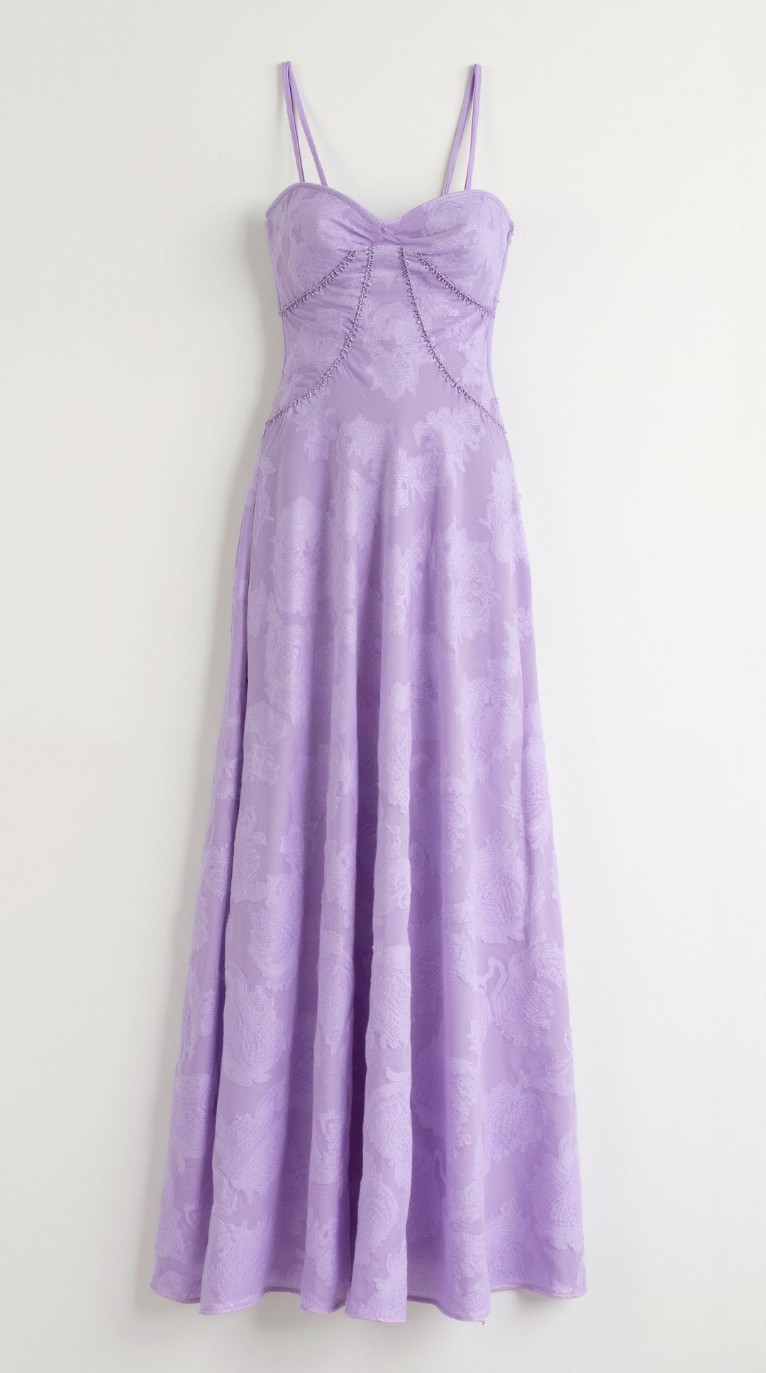 Womens Lace Style Maxi Dress – Elegant Occasion Statement Look