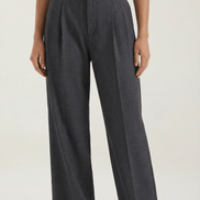Womens Straight Leg Trousers – Relaxed Pleated Everyday Style