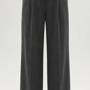 Womens Straight Leg Trousers – Relaxed Pleated Everyday Style