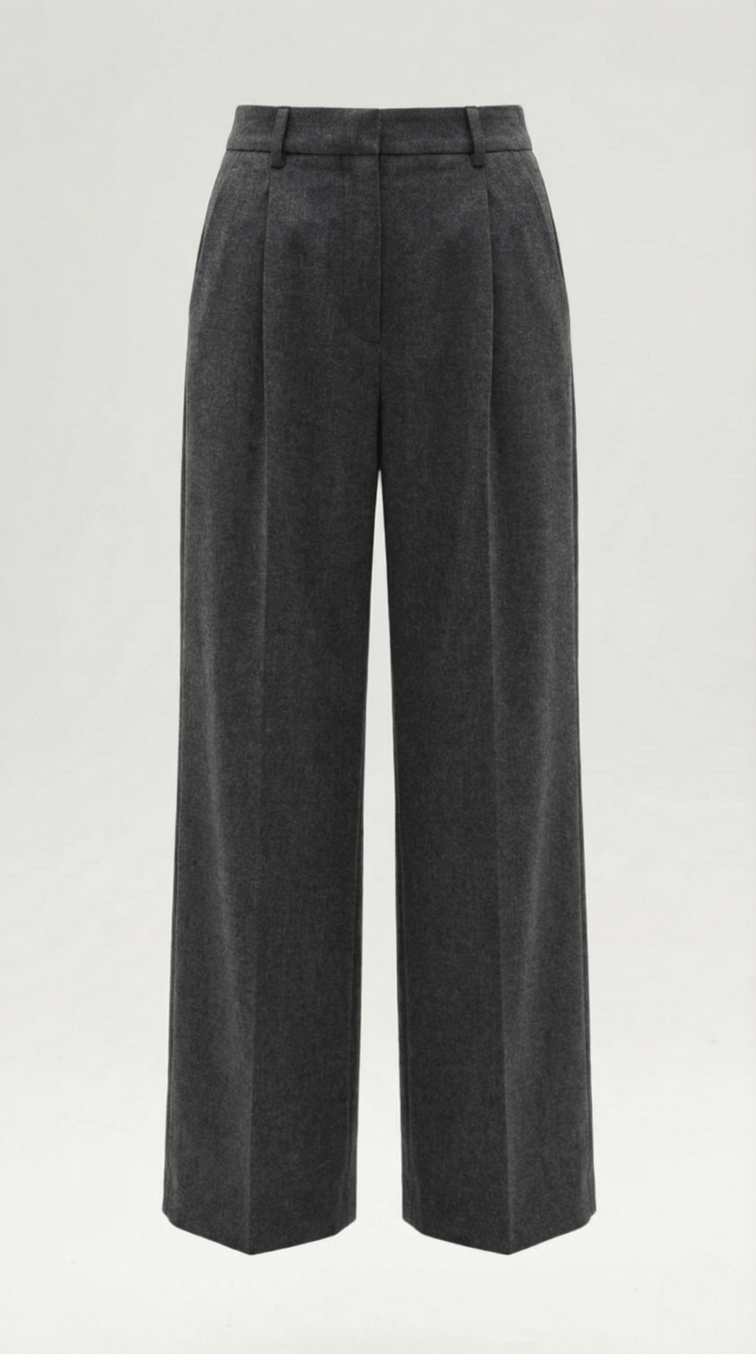 Womens Straight Leg Trousers – Relaxed Pleated Everyday Style