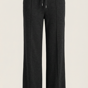 Womens Wide Leg Trousers – High-Rise Drawstring Fit