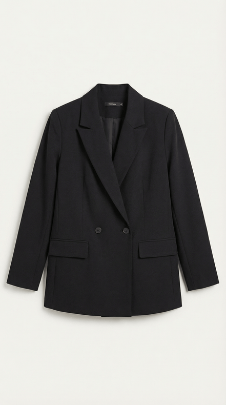 Womens Longline Blazer – Tailored Structured Everyday Style