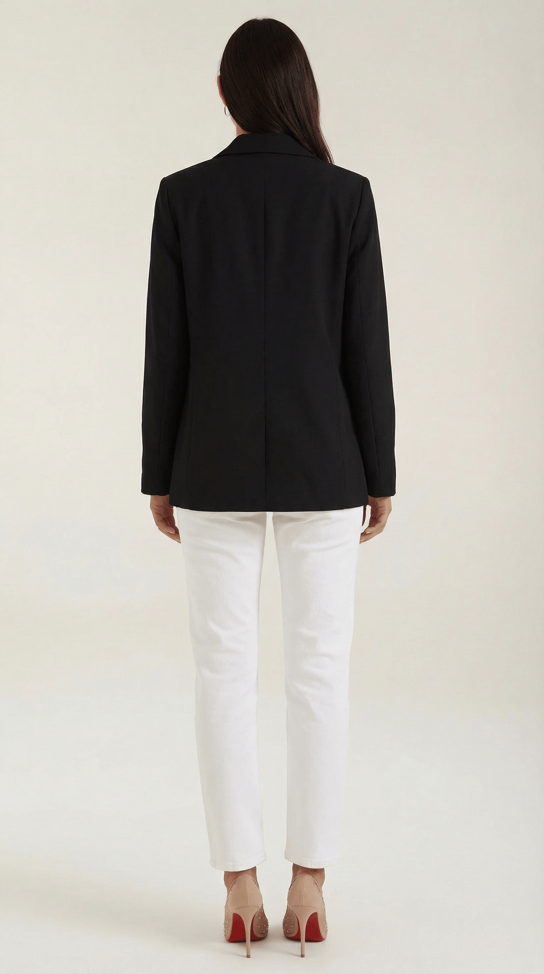 Womens Longline Blazer – Tailored Structured Everyday Style