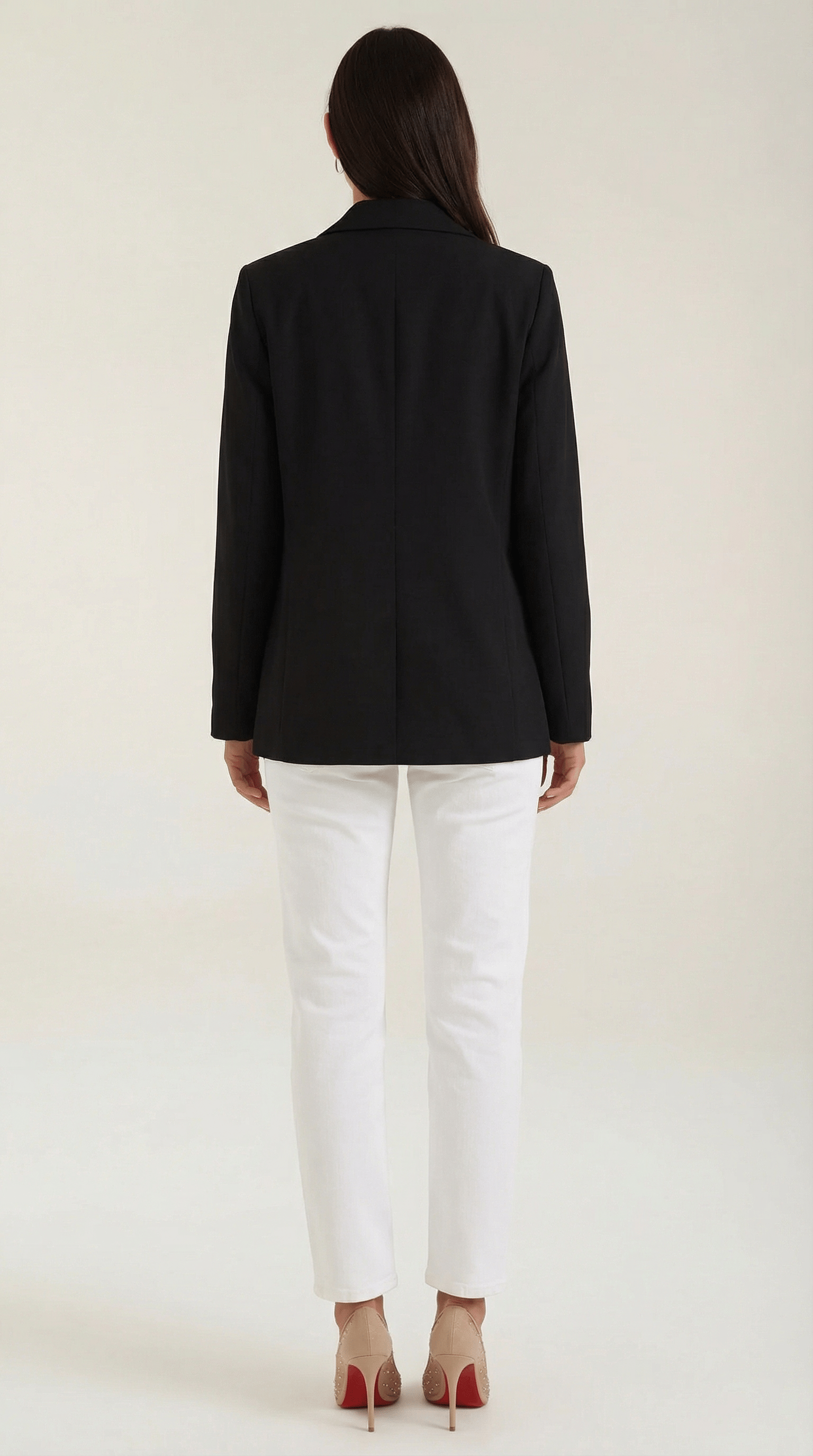 Womens Longline Blazer – Tailored Structured Everyday Style