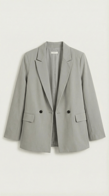 Womens Longline Blazer – Tailored Structured Everyday Style