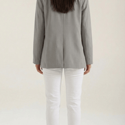 Womens Longline Blazer – Tailored Structured Everyday Style