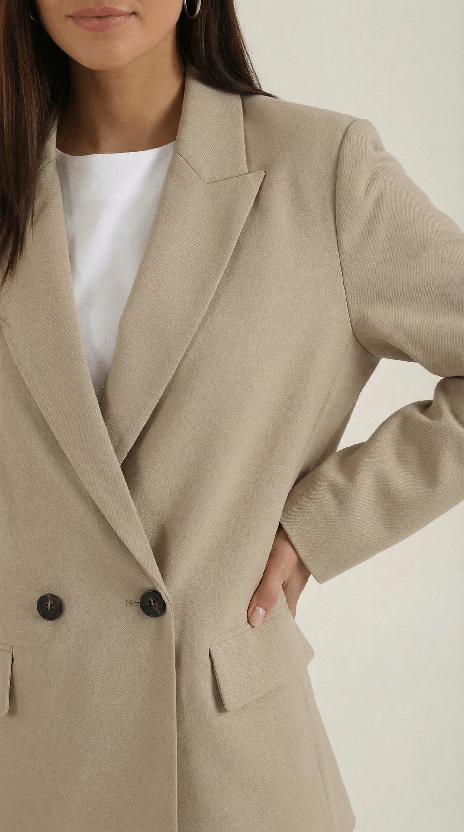Womens Longline Blazer – Tailored Structured Everyday Style