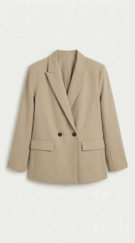 Womens Longline Blazer – Tailored Structured Everyday Style