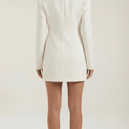 Womens Blazer Mini Dress – Structured Asymmetric Modern Style