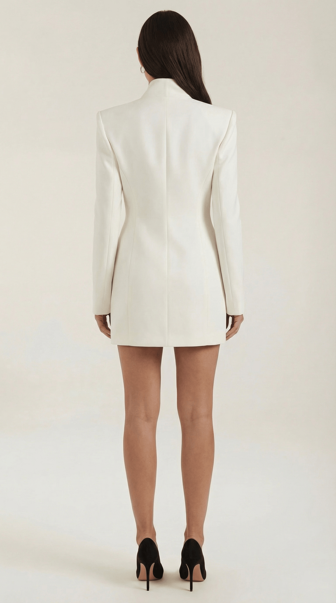 Womens Blazer Mini Dress – Structured Asymmetric Modern Style