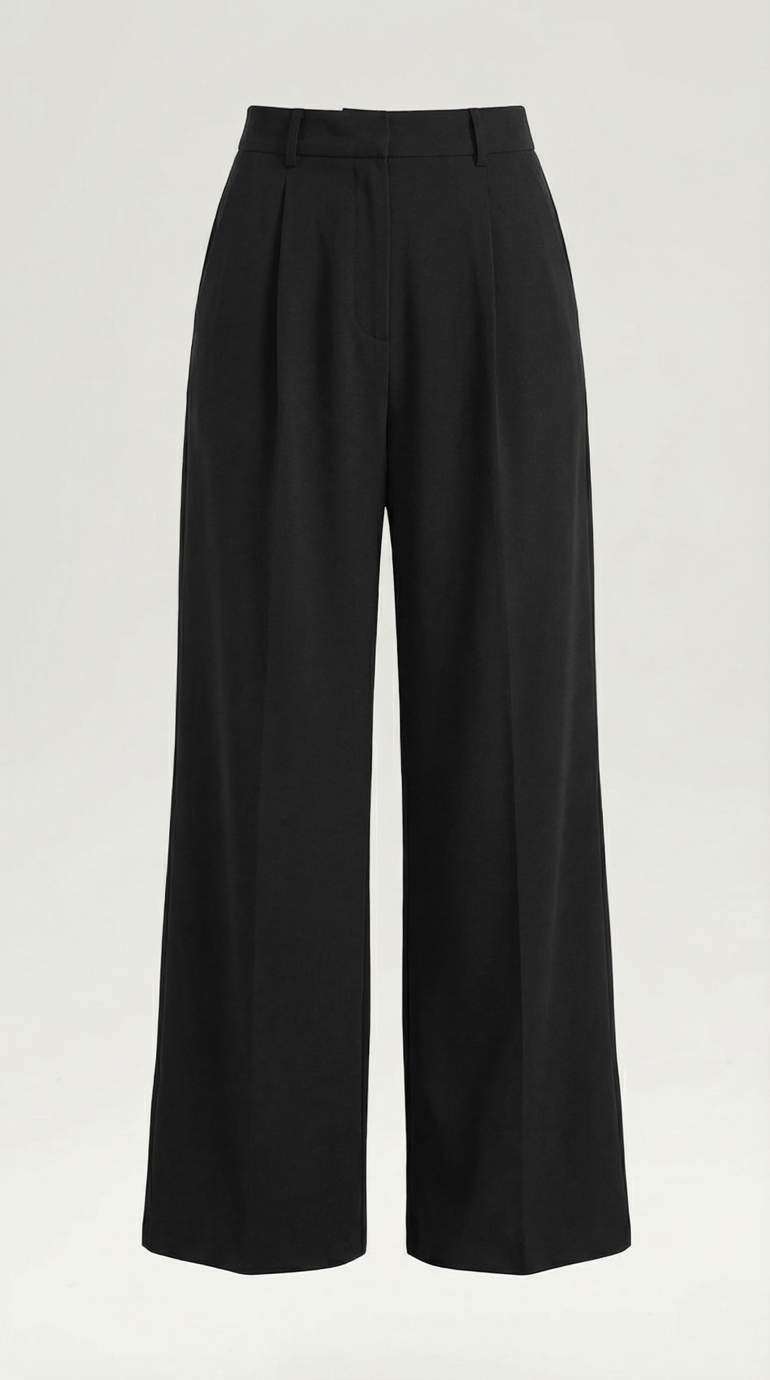 Womens Wide Leg Trousers – Tailored High Rise Elegance