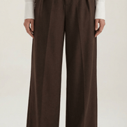 Womens Wide Leg Trousers – Tailored High Rise Elegance
