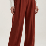 Womens Wide Leg Trousers – Tailored High Rise Elegance
