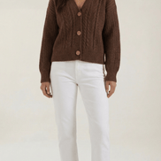 Womens Oversized Knit Sweater – Effortless Fall Spring Style