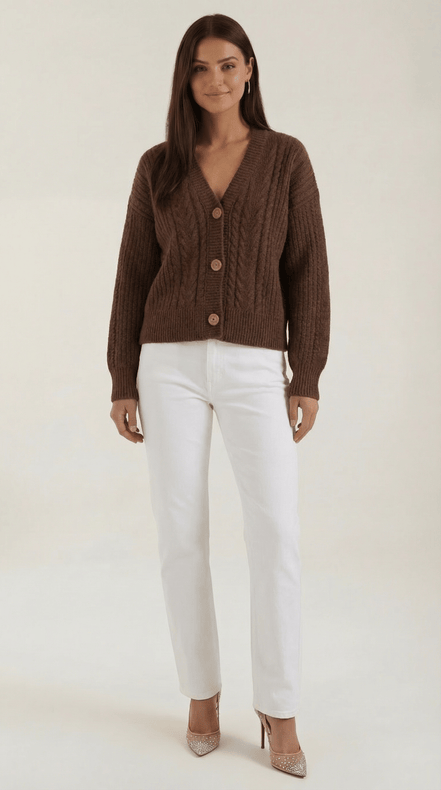 Womens Oversized Knit Sweater – Effortless Fall Spring Style