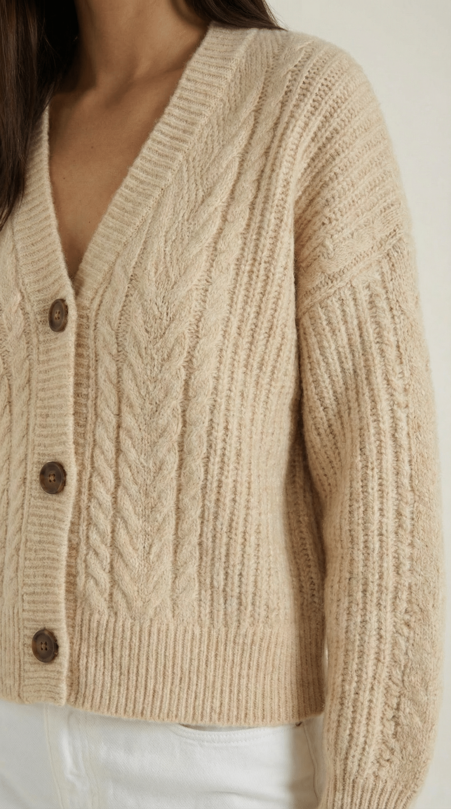Womens Oversized Knit Sweater – Effortless Fall Spring Style