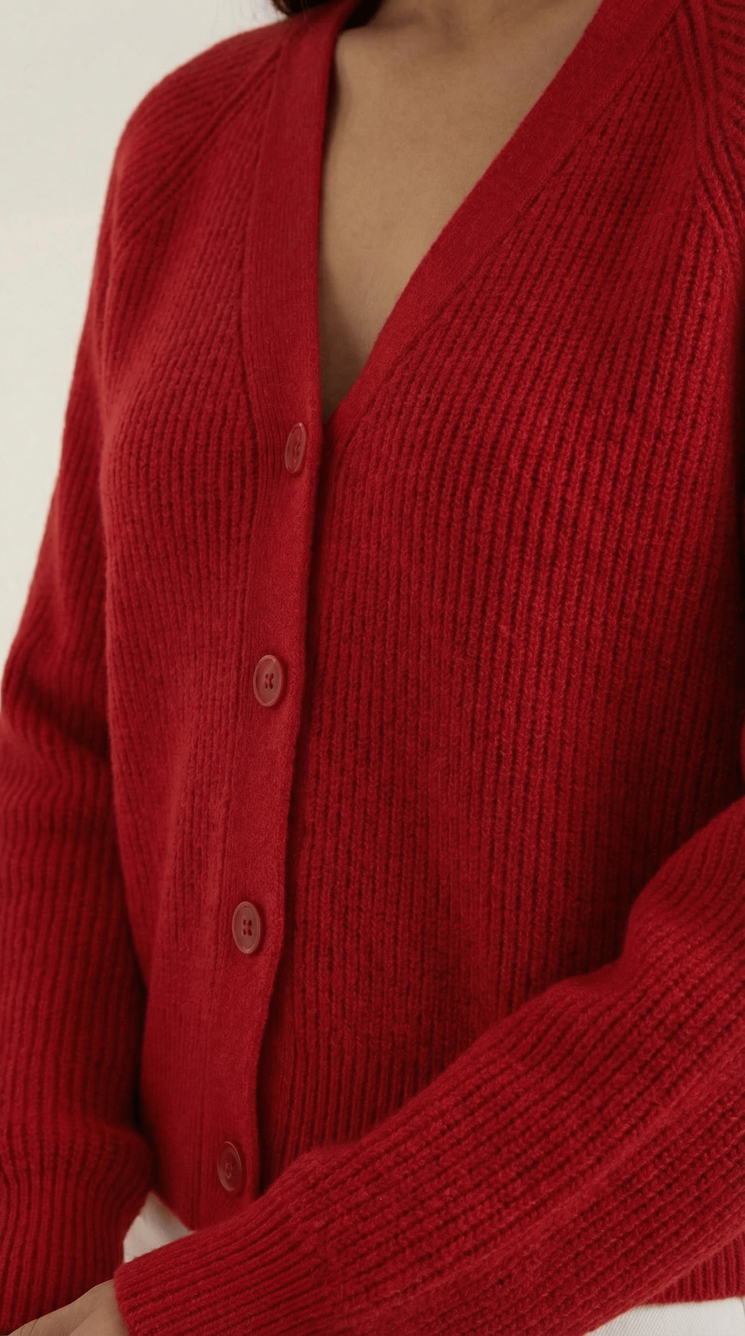 Womens V Neck Button Cardigan – Timeless Chic Everyday Style