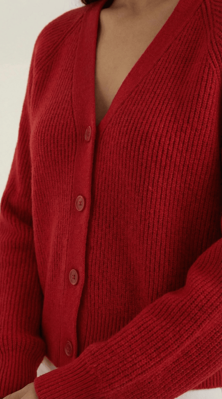 Womens V Neck Button Cardigan – Timeless Chic Everyday Style