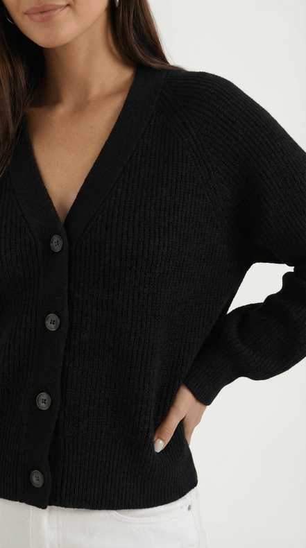 Womens V Neck Button Cardigan – Timeless Chic Everyday Style