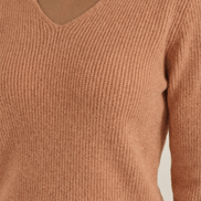 Womens Ribbed V Neck Sweater – Chic Fall Spring Essential