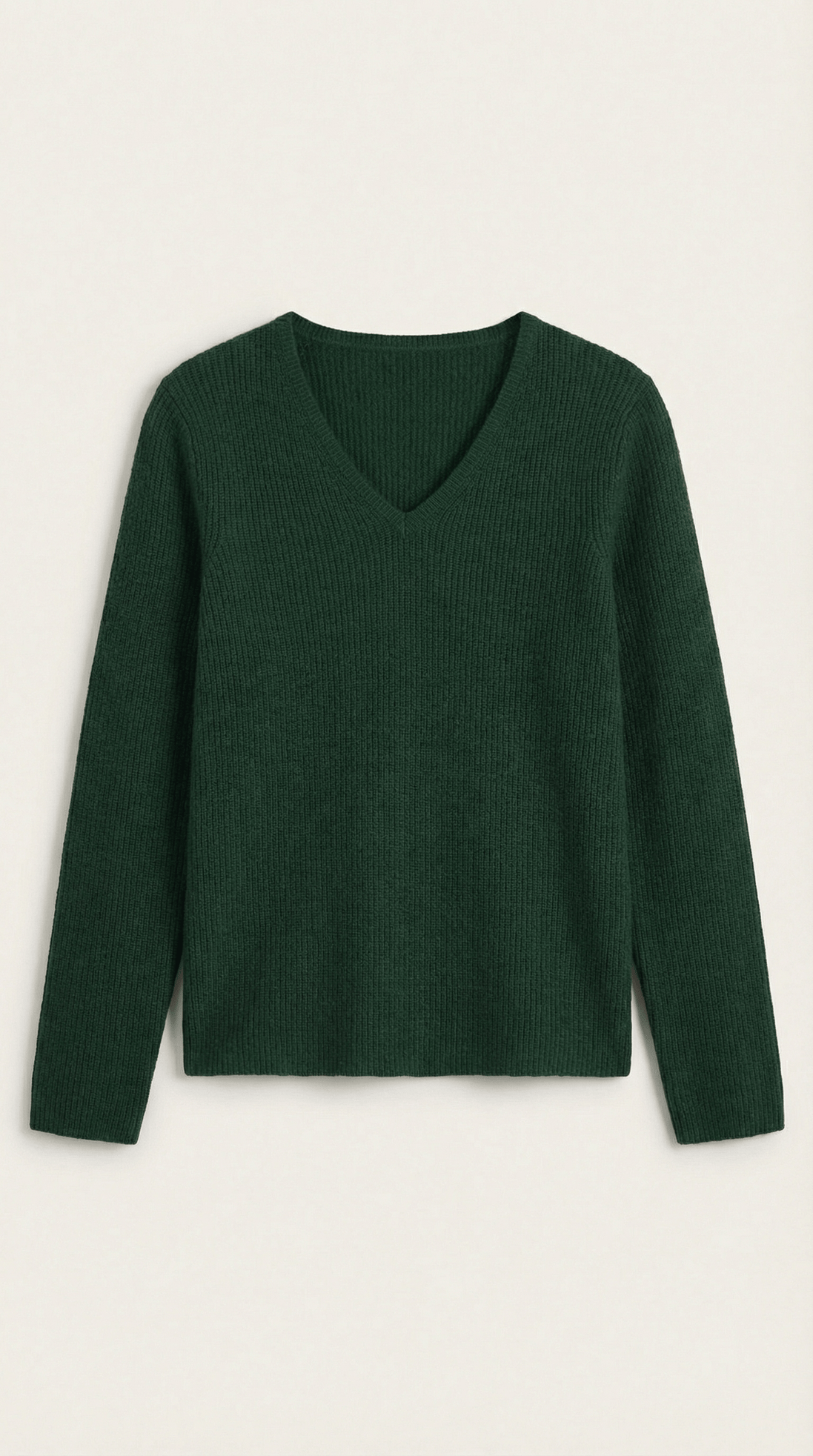 Womens Ribbed V Neck Sweater – Chic Fall Spring Essential