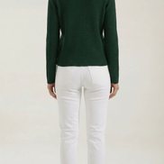 Womens Ribbed V Neck Sweater – Chic Fall Spring Essential