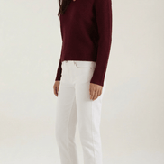 Womens Ribbed V Neck Sweater – Chic Fall Spring Essential