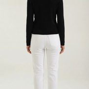 Womens Ribbed V Neck Sweater – Chic Fall Spring Essential