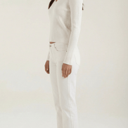 Womens Ribbed V Neck Sweater – Chic Fall Spring Essential