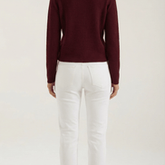 Womens Ribbed V Neck Sweater – Chic Fall Spring Essential