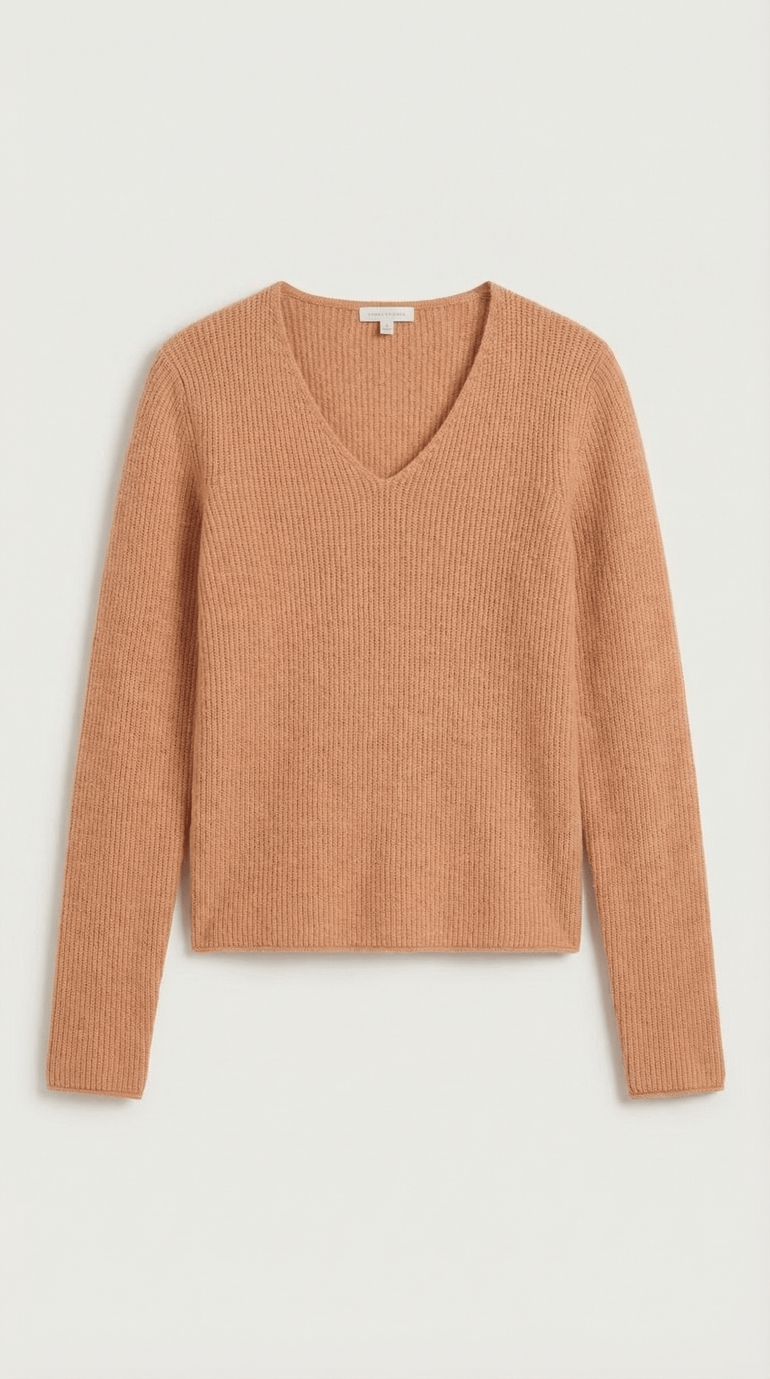 Womens Ribbed V Neck Sweater – Chic Fall Spring Essential