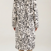 Stella – Faux Fur Coat Women Winter Coat Women Leopard Print Long Coat