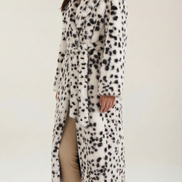 Stella – Faux Fur Coat Women Winter Coat Women Leopard Print Long Coat