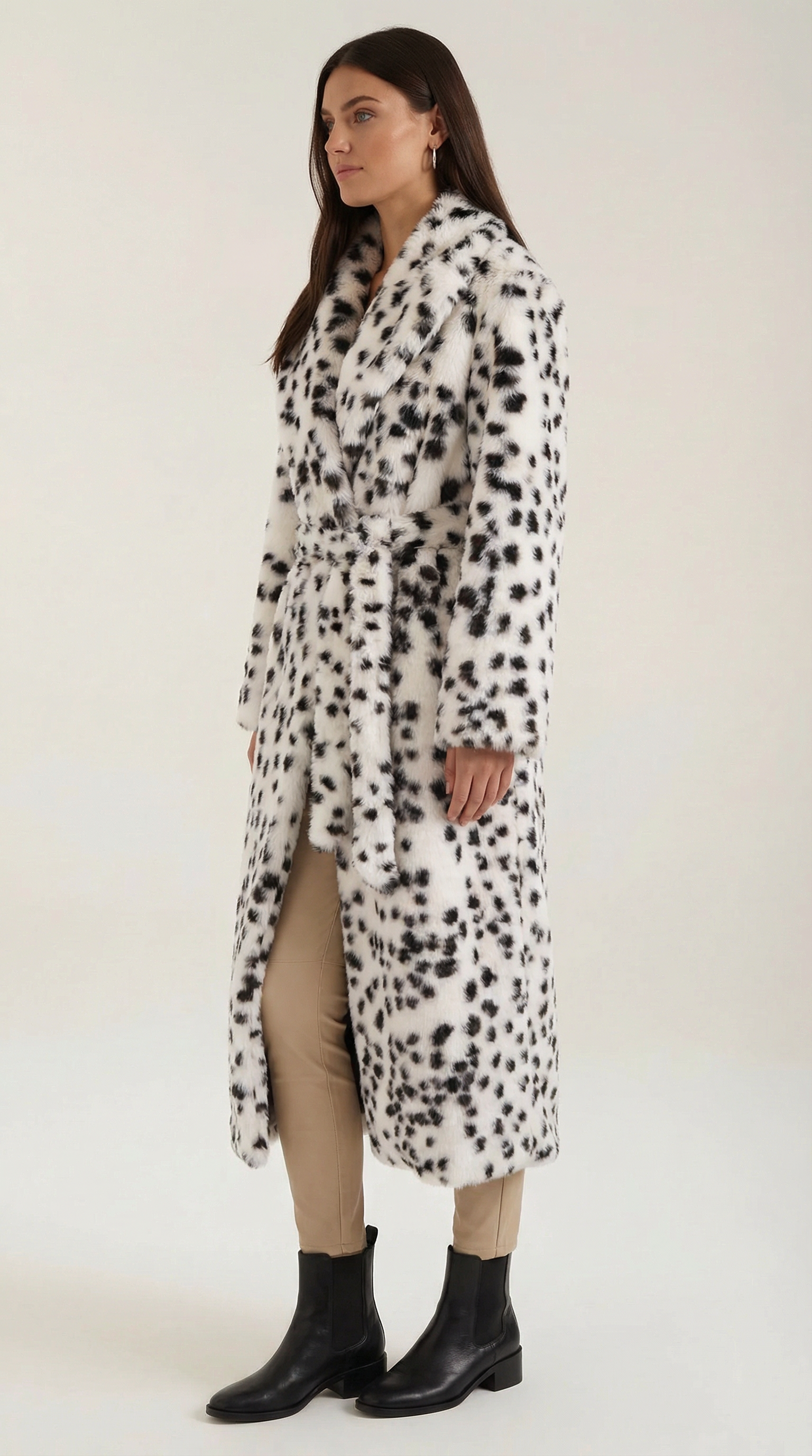Stella – Faux Fur Coat Women Winter Coat Women Leopard Print Long Coat