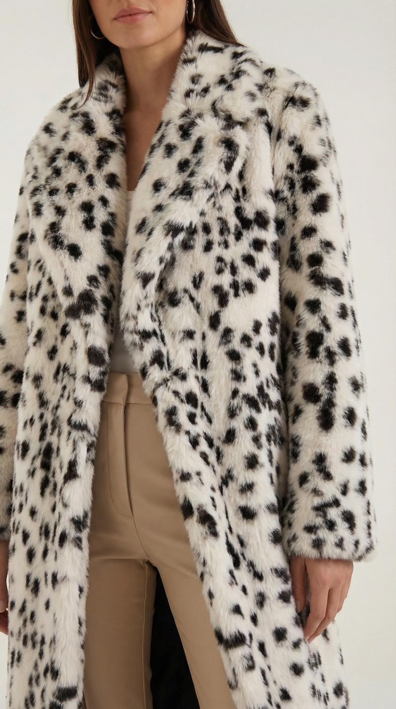 Stella – Faux Fur Coat Women Winter Coat Women Leopard Print Long Coat