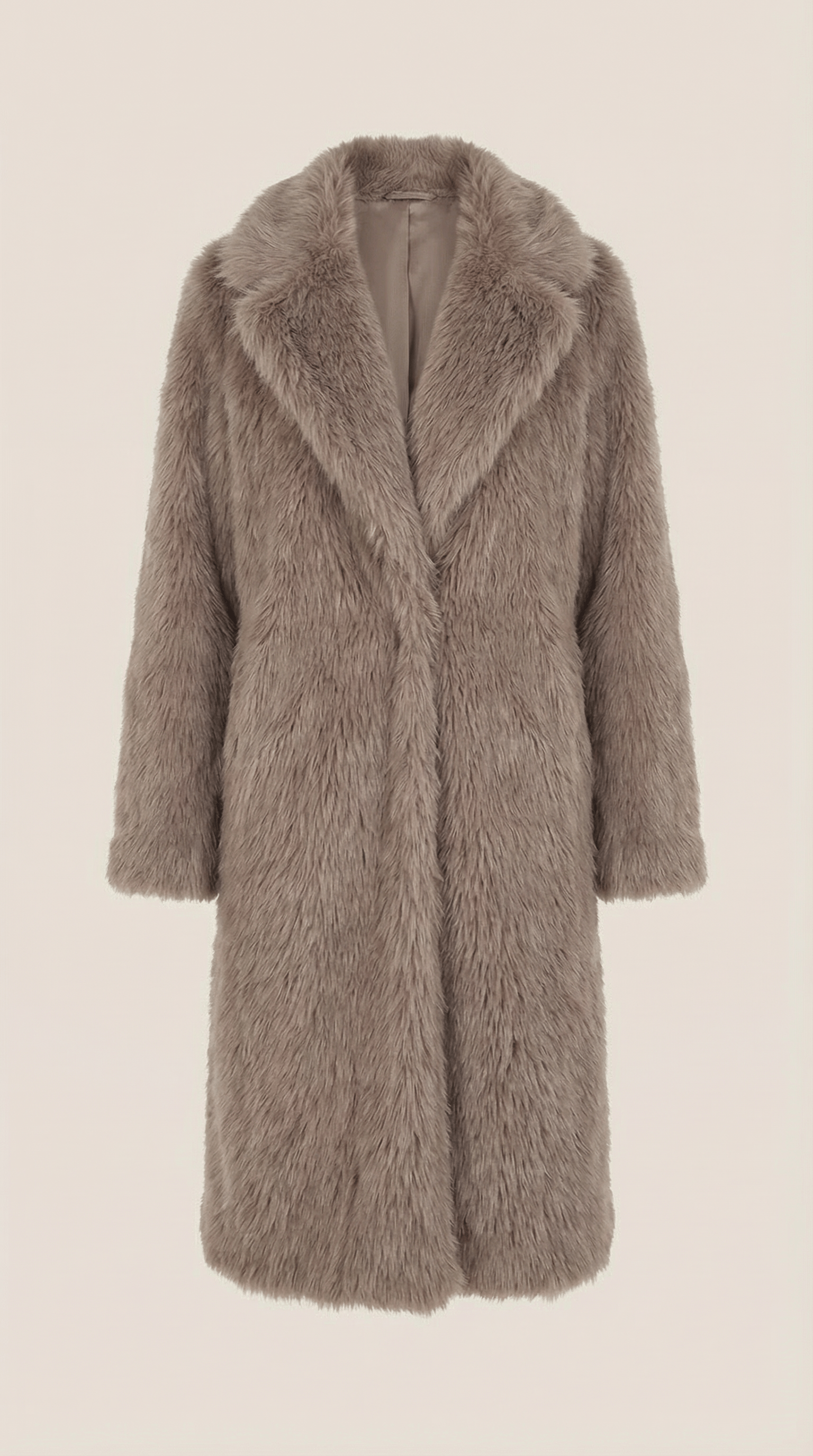 Womens Long Statement Coat – Elegant Minimalist Everyday Style