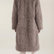 Womens Long Statement Coat – Elegant Minimalist Everyday Style