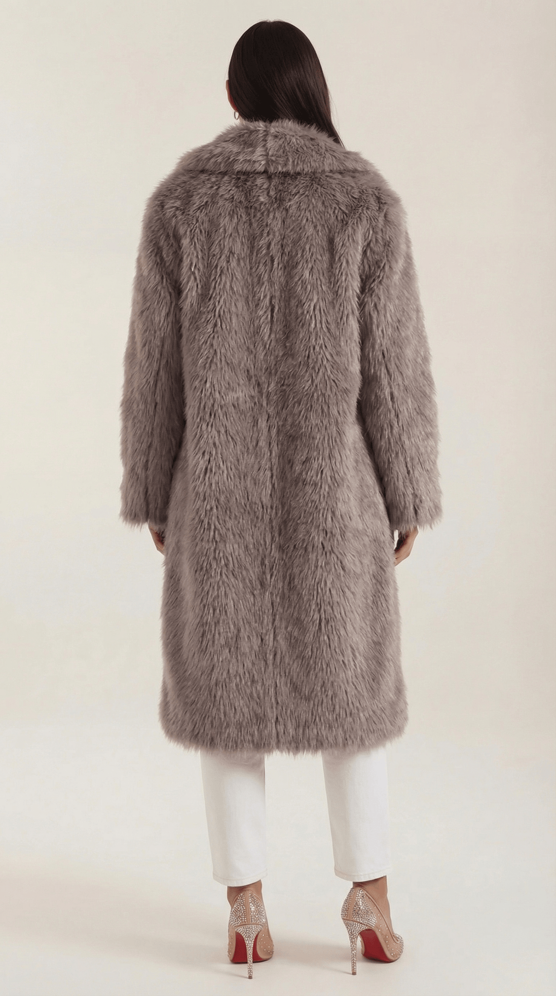 Womens Long Statement Coat – Elegant Minimalist Everyday Style