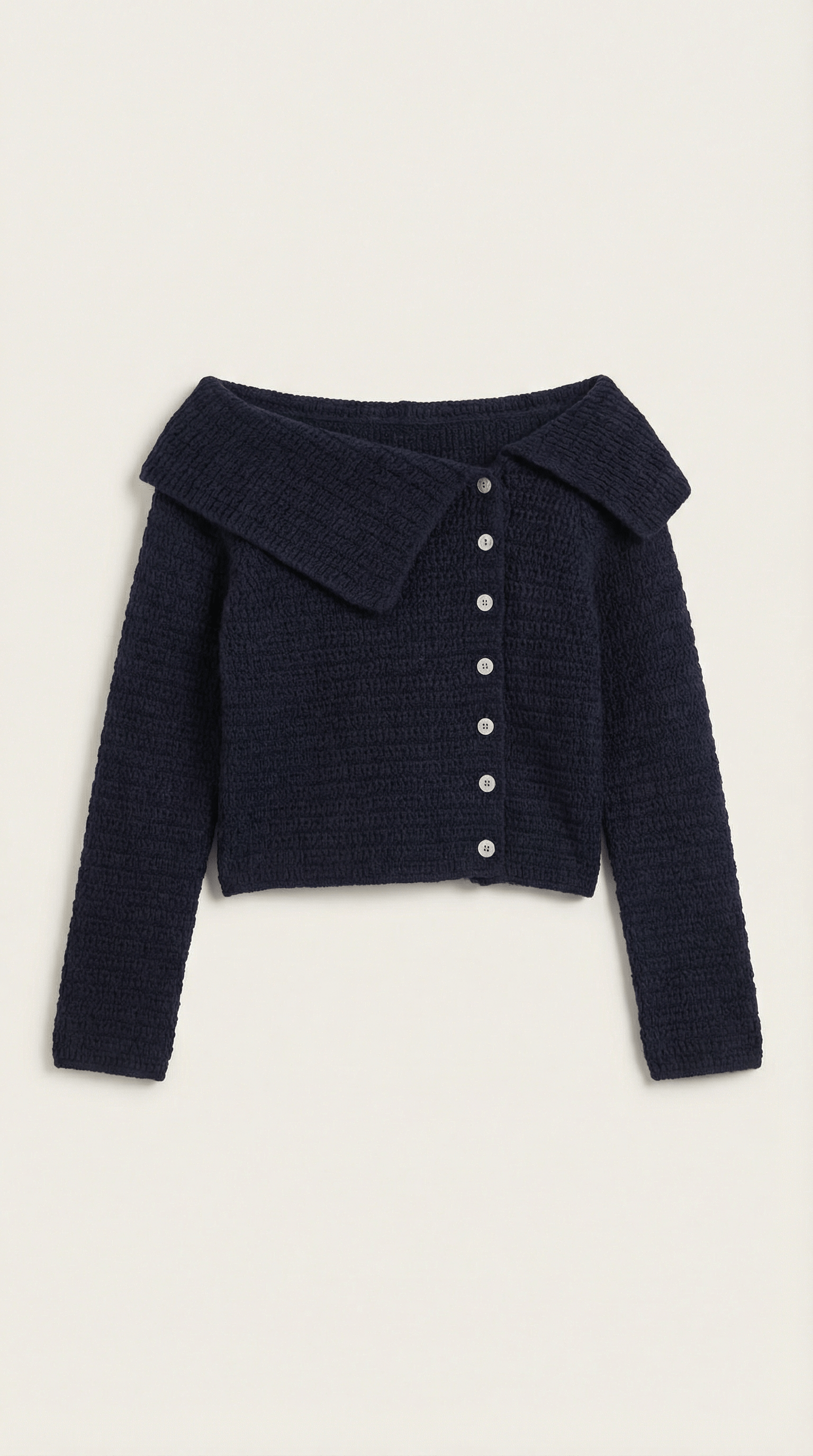 Womens Asymmetrical Knit Top – Chic Everyday Style Essential